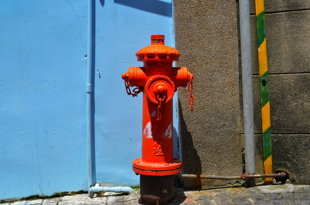 red fire hydrant